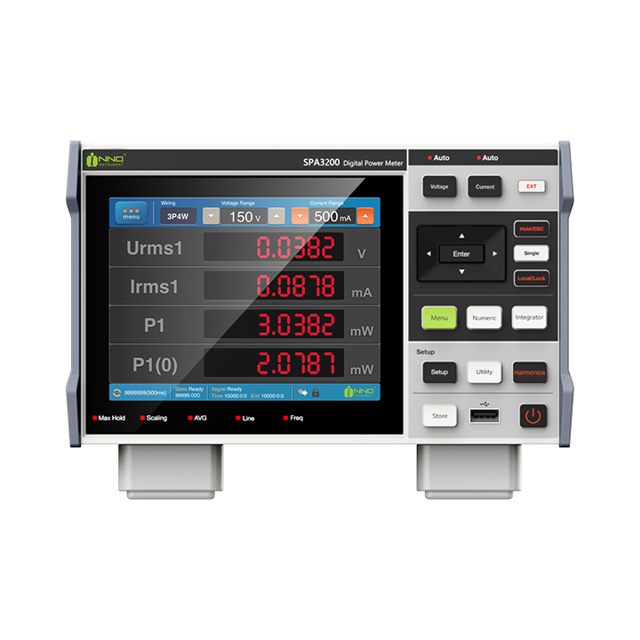SPA3200 Digital Power Meter – 3-channel Digital Power Meter with LCD Touchscreen